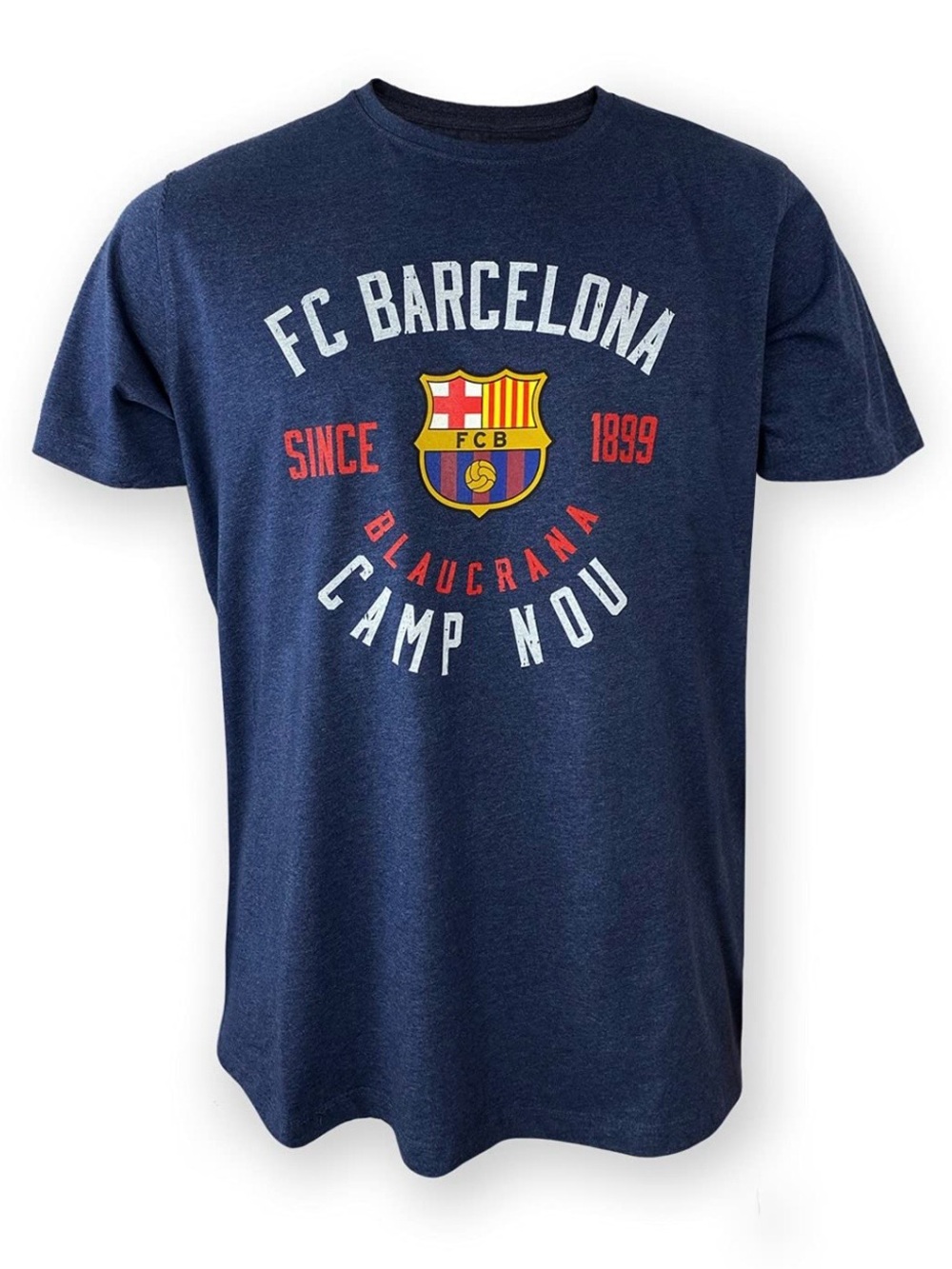 New FC Barcelona Short sleeve T - Shirt Sz Large